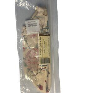 NIP Longaberger Coaster Tote Basket Liner Heirloom Floral Fabric #27710156 Decor